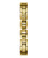 Фото #3 товара Women's Analog Gold Tone Stainless Steel Watch 34 mm