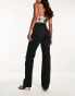 ASOS DESIGN easy straight jean in black W25 L30 - фото #12