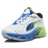 Фото #2 товара Puma Exotek Nitro Facades Lace Up Mens White Sneakers Casual Shoes 39493001
