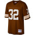 Фото #3 товара Men's Jim Brown Brown Cleveland Browns Legacy Replica Jersey