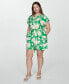 ფოტო #3 პროდუქტის Women's Tropical Print Playsuit