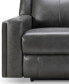 Фото #5 товара Rhodes 81.5" Top-Grain Leather Manual Reclining Sofa