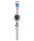 ფოტო #2 პროდუქტის Unisex White Silicone Strap LED Touchscreen Watch