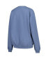 ფოტო #2 პროდუქტის Women's Navy Houston Astros Pigment Dye Pullover Sweatshirt