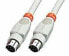 Фото #4 товара Lindy 8 Pin Mini DIN Cable 5 m - 5 m - Male/Male - Grey
