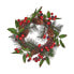 Фото #1 товара Рождественский венок Коричневый Красный Зеленый Пластик 30 x 10 x 30 cm
