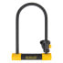 Фото #1 товара OnGuard BullDog Series U-Lock - 5 x 9", Keyed, Black/Yellow, Includes bracket