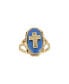 Enamel Cross Ring