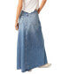 Фото #2 товара Women's Come As You Are Denim Maxi Skirt