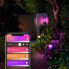 Signify Philips Hue White and colour ambience Impress Outdoor wall light - Outdoor wall lighting - Black - LED - Non-changeable bulb(s) - Variable - 2000 K