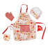 EUREKAKIDS Chef dress with kitchen accessories for kids