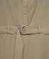 ფოტო #3 პროდუქტის Women's Belted Lyocell Jumpsuit