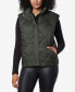 Фото #5 товара Women's Boxy Quilted Vest With Hood