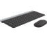 Фото #4 товара Logitech MK470 Slim Combo - Full-size (100%) - RF Wireless - QWERTY - Graphite - Mouse included