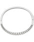 ფოტო #3 პროდუქტის Cubic Zirconia Bangle Bracelet in Sterling Silver