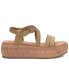 ფოტო #2 პროდუქტის Women's Jacobean Strappy Platform Sandals