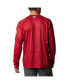 Men's Crimson Oklahoma Sooners Big & Tall Terminal Tackle Raglan Omni-Shade Long Sleeve T-shirt