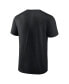 ფოტო #3 პროდუქტის Men's Black Tampa Bay Lightning Alternate Wordmark T-shirt