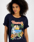 ფოტო #3 პროდუქტის Juniors' Hawaii Tropical Graphic T-Shirt