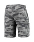 Men's Charcoal, Gray Minnesota Golden Gophers Camo Backup Terry Jam Lounge Shorts