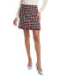 Oscar De La Renta Wool-Blend Mini Skirt Women's 6 - фото #1