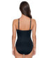 ფოტო #6 პროდუქტის Women's Draped One-Piece Swimsuit