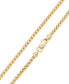 ფოტო #2 პროდუქტის 14K Gold Box Round 2mm Chain Necklace, 22", approx. 4.8grams