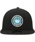 Men's Black Charlotte FC Primary Logo 59FIFTY Fitted Hat