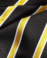 Men's Black & Gold Stripe Tie