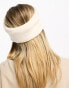 Columbia Fire Side plush headband in cream