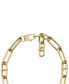 Фото #4 товара Fossil heritage D-Link Glitz Gold-Tone Stainless Steel Y-Neck Necklace