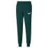 Фото #1 товара Puma Ess Logo Sweatpants Mens Green Casual Athletic Bottoms 67399343