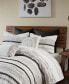 Nea Boho Stripe Cotton 3-Pc. Duvet Cover Set, Full/Queen