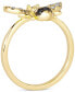 Фото #4 товара Nude Diamond (1/5 ct. t.w.) & Blackberry Diamond (1/10 ct. t.w.) Bee Ring in 14k Gold