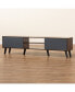 Фото #3 товара Clapton Modern and Contemporary 70.9" Multi-Tone and Finished Wood TV Stand