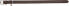 Фото #1 товара Trixie Obroża Rustic z grubej skóry, L–XL: 57–66 cm/30 mm, ciemnobrązowa