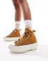 Фото #1 товара Converse Run Star Hike Hi trainers in tan suede