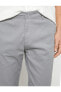Фото #17 товара Basic Gabardin Pantolon Slim Fit Düğmeli Cep Detaylı