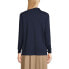 ფოტო #12 პროდუქტის Women's School Uniform Long Sleeve Interlock Polo Shirt