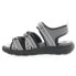 Фото #5 товара Propet Travelactiv Adventure Strappy Womens Grey Casual Sandals WST043PLGR