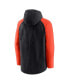 Фото #4 товара Men's Black, Orange San Francisco Giants Authentic Collection Full-Zip Hoodie Performance Jacket