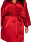 Фото #3 товара Plus Size Izabella Robe Bata Kimono