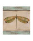 Фото #1 товара Картина панно Trademark Global jean Plout 'Dragonfly Tapestry' - 18" x 18"