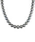 ფოტო #3 პროდუქტის Cultured Tahitian Pearl (10-12-1/2mm) Strand 18" Collar Necklace