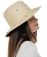 Фото #7 товара Women's Embellished Panama Hat, Created for Macy's