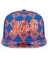 ფოტო #3 პროდუქტის Men's Royal New York Mets Seeing Diamonds A-Frame Trucker 9FIFTY Snapback Hat