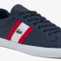 Фото #12 товара Lacoste Grad Vulc 120 2 P SMA Mens Blue Leather Lifestyle Sneakers Shoes
