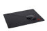 Gembird MP-GAME-L - Black - Monotone - Fabric,Rubber - Non-slip base - Gaming mouse pad