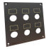 Фото #1 товара PROS 6 Antivandal Push Buttons/Switches Mounting Plate