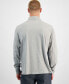 Фото #2 товара Men's Spliced Varsity Long Sleeve Polo Shirt, Created for Macy's